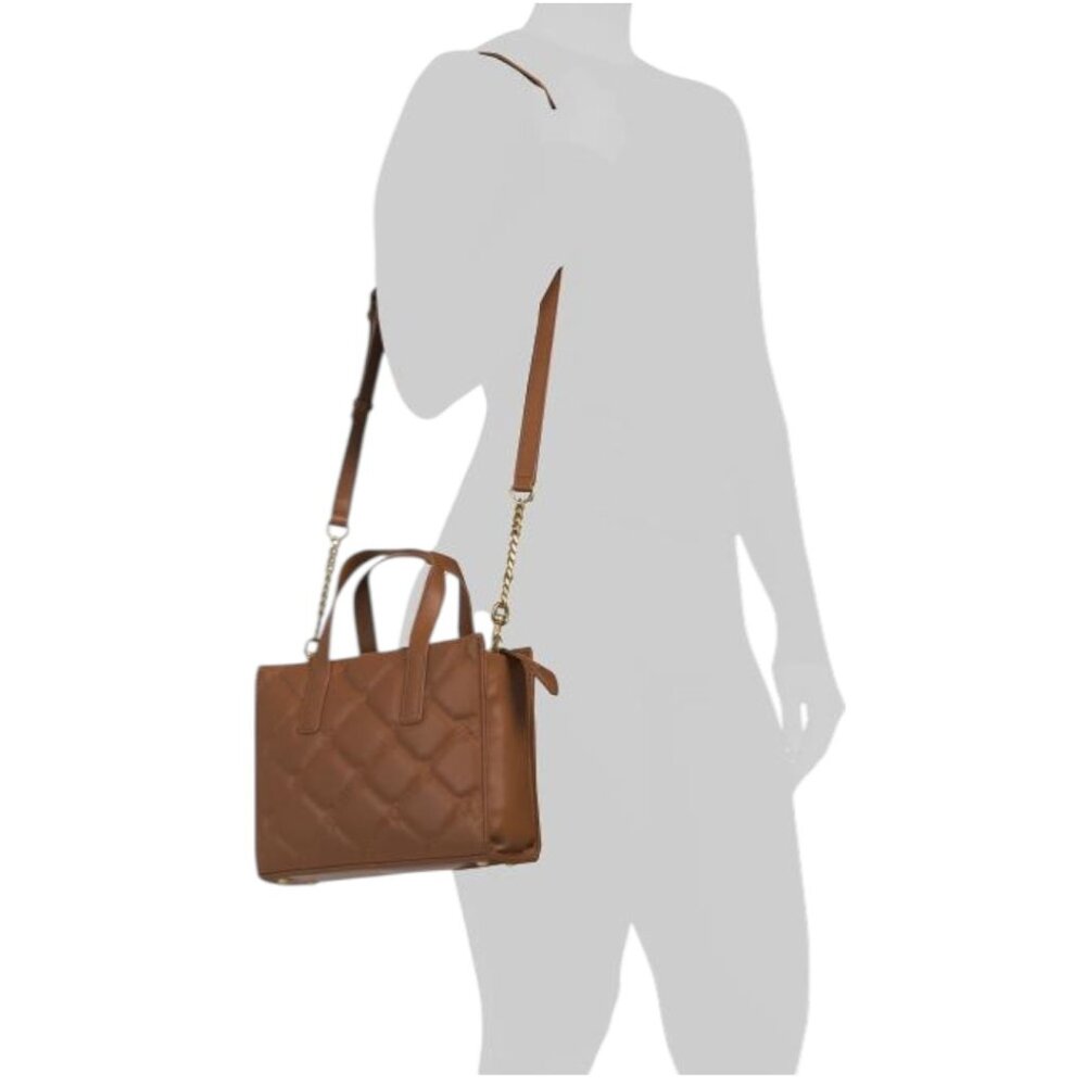 VINCE CAMUTO Leather Barry Quilted Tote With Card Case - Picture 5 of 5